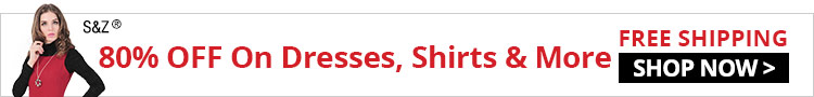 80% OFF On Dresses, Shirts & More