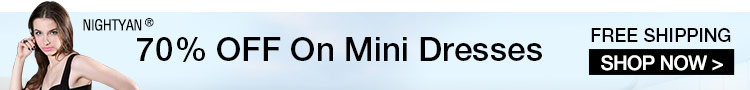 70% OFF On Mini Dresses