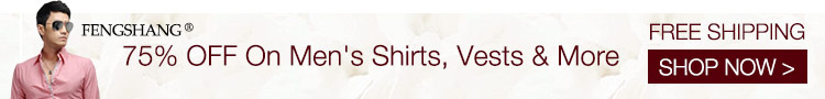 75% OFF On Men's Shirts, Vests & More