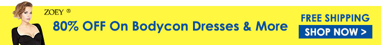 80% OFF On Bodycon Dresses & More