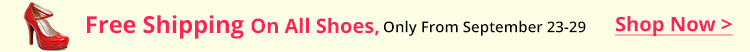 Free Shipping On All Shoes