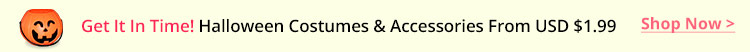Halloween Costumes & Accessories From USD $1.99