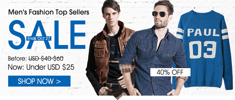 Men's Fashion Top Sellers Sale