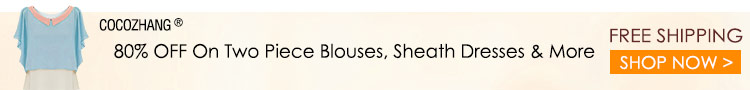 80% OFF On Two Piece Blouses, Sheath Dresses & More