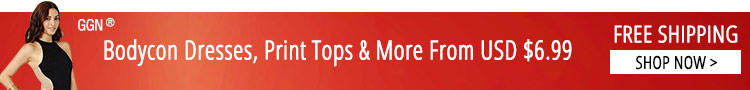 Bodycon Dresses, Print Tops & More From USD $6.99