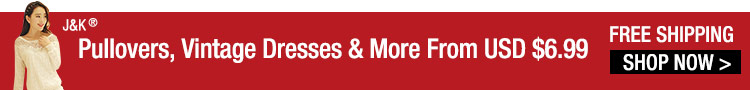 Pullovers, Vintage Dresses & More From USD $6.99