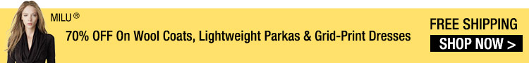 70% OFF On Wool Coats, Lightweight Parkas & Grid-Print Dresses