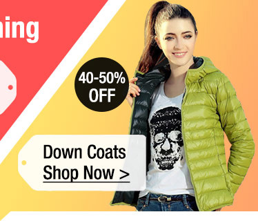 Down Coats 40-50% OFF