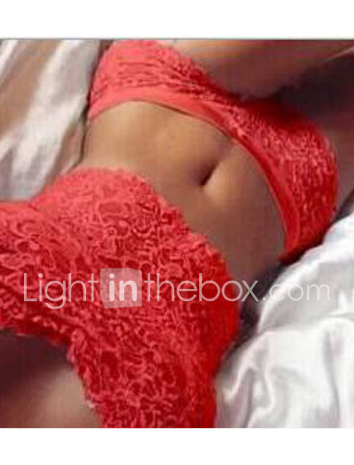 Redshop Women Lingerie Corset Sports Comfortable Lace Push Up Top Bra+Pants Underwear Set