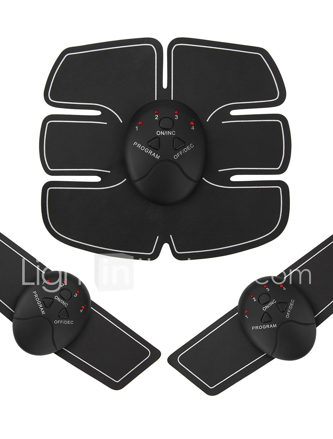 20X Gel Pads Sheet ABS Stimulator Trainer Abdominal Toning Belt Muscle Toner TB