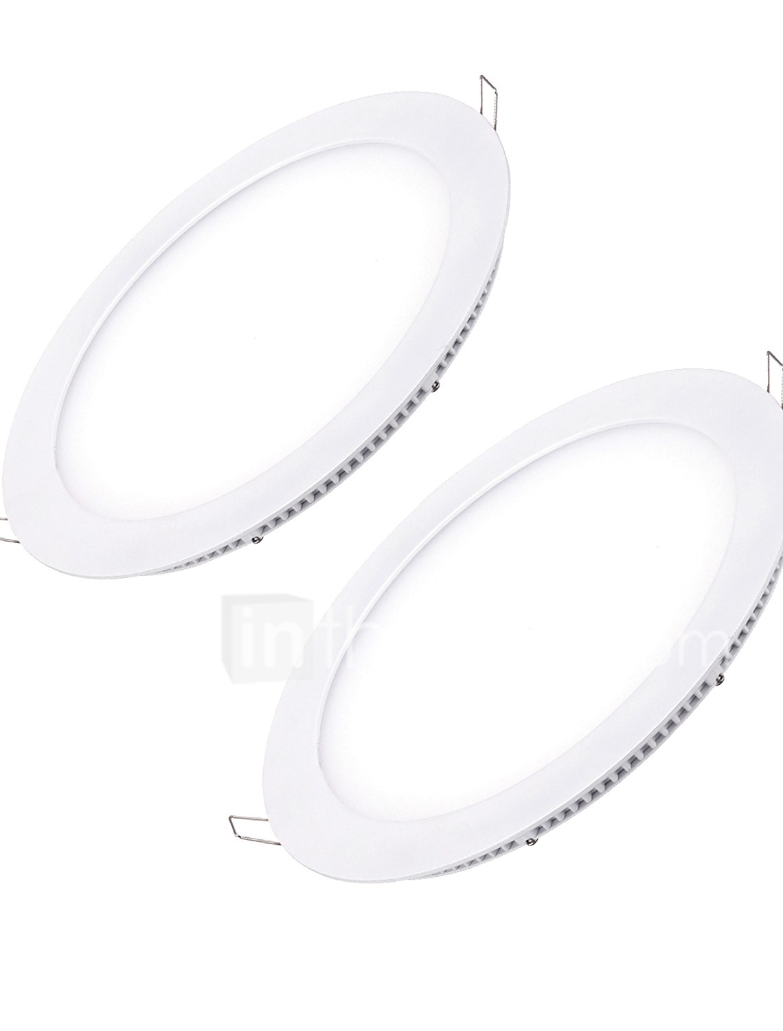 Zdm 2pcs 12 W 60 Led Beads Easy Install Recessed Led Panel Lights