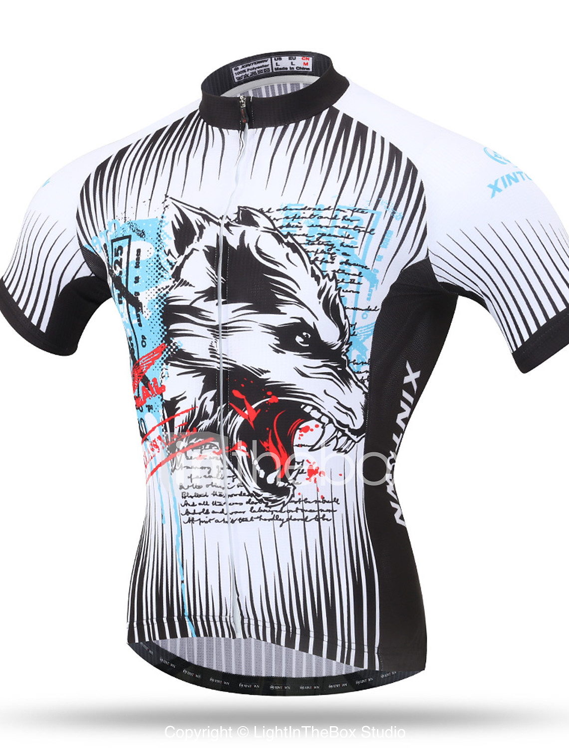 wolf cycling jersey