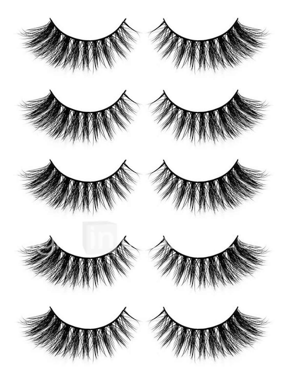 4 Pcs Fake Eyelashes Beautiful Natural False Toy Lash Decoration Accessories for