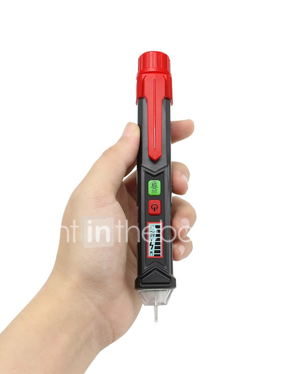 Details about  / High//Low Voltage Electroscope Sound Light Alarm Pen Telescopic Electricia Tester