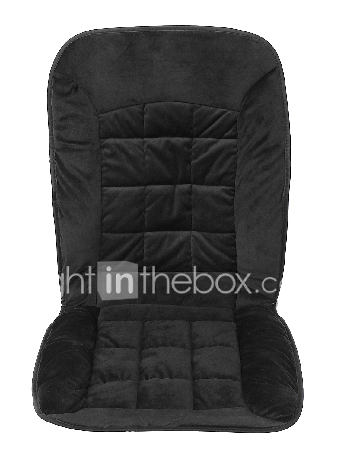 Black Universal Rear Car Auto Seat Cover Cotton Protector Mat Chair Cushion UK
