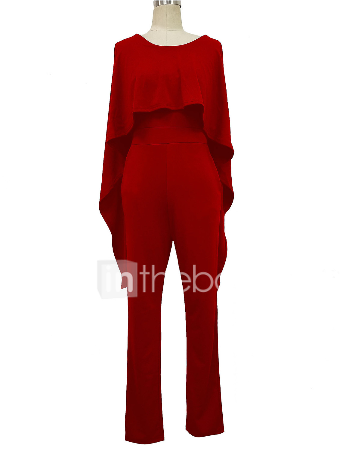 wine colored jumpsuit