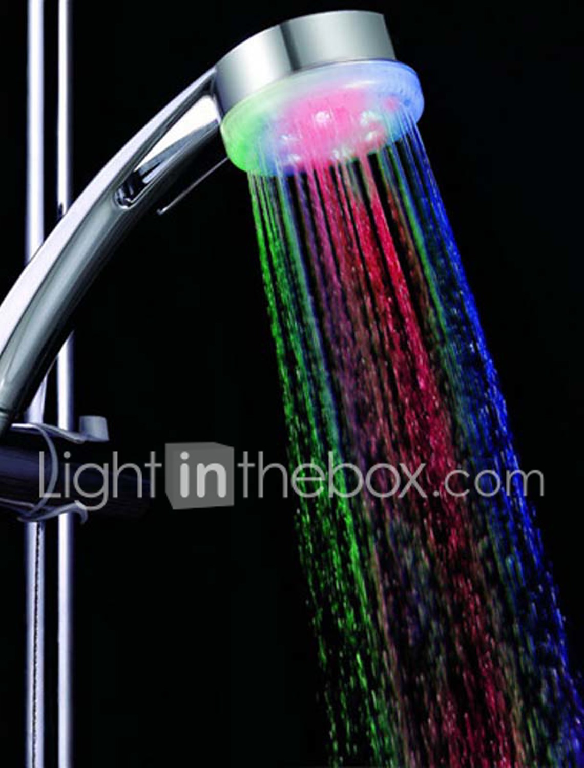 Universal 5 Mode High Pressure Round Handheld Bath Shower Head Water Sprayer fin 