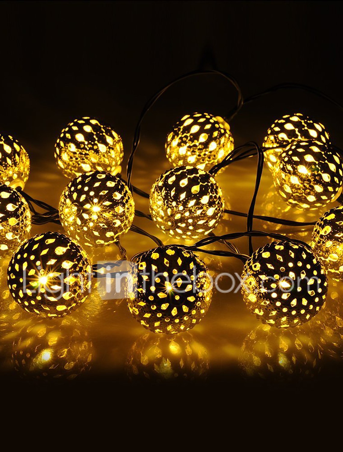 1 Set Led Lantern Solar Light String 10m 50 Moroccan Ball Iron Outdoor Waterproof Garden Decoration 7340701 2020 24 35 - Salsa Rattan Solar Powered Garden Lantern 1 Set Led Lantern Solar Light String 10m 50 Moroccan Ball Iron Outdoor Waterproof Garden Decoration 7340701 2020 24 35 - Salsa Rattan Solar Powered Garden Lantern