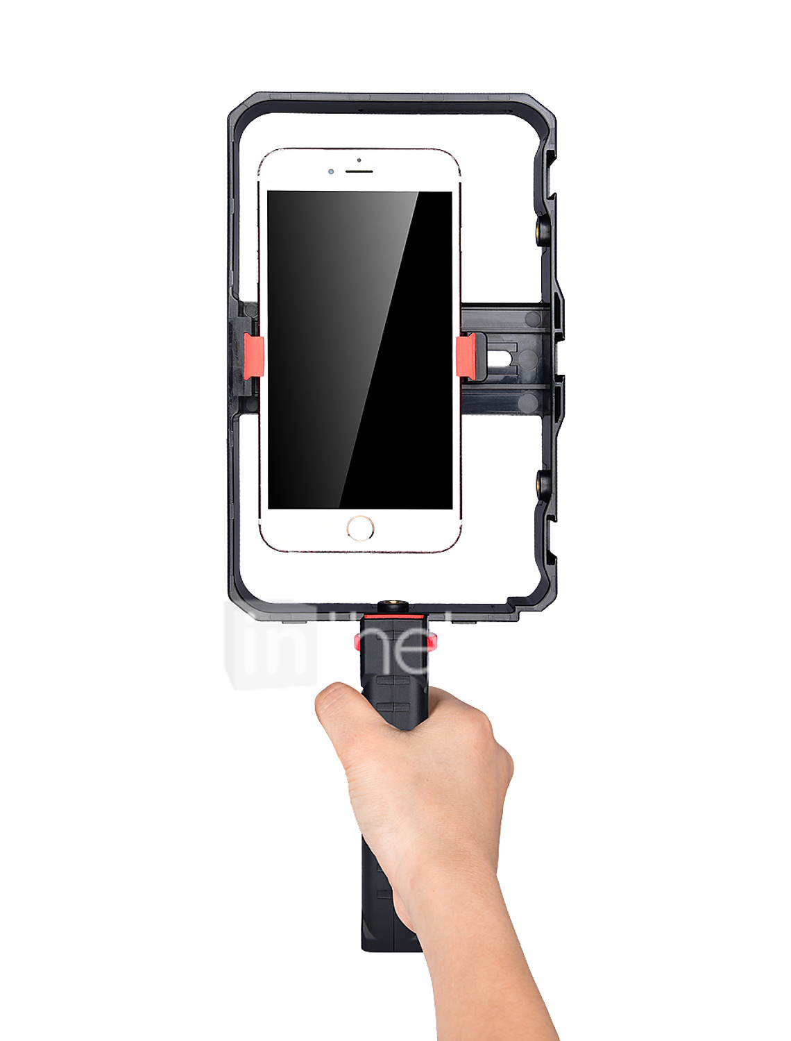 etc. Such as Travelling Live Broadcasting YELANGU Handheld Portable Metal Phone Camera Cage Stabilizer Rig Handle Grip Kit Portable and Lightweight Perfect for Outdoor Uses Camera Cage