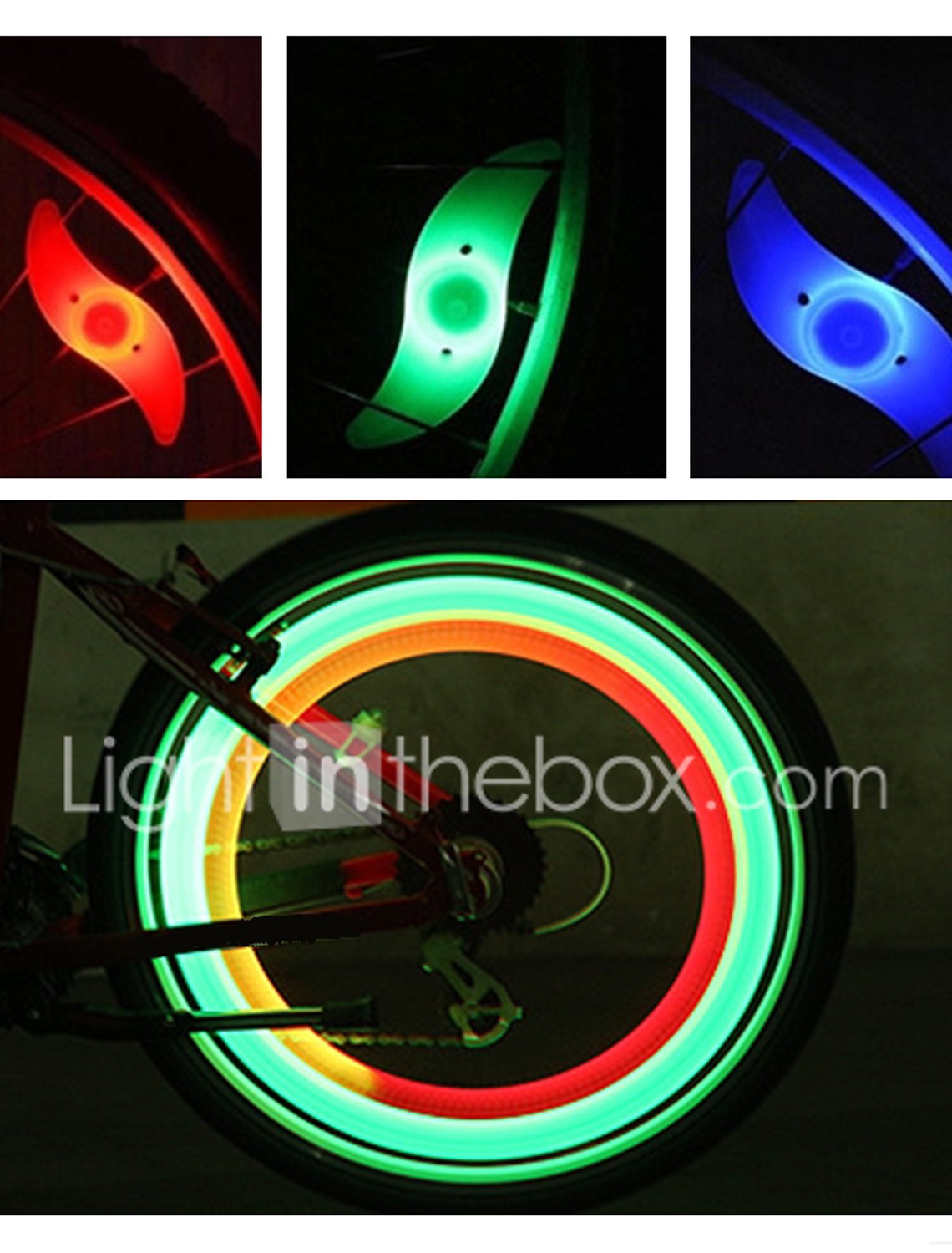 cycle headlight and backlight