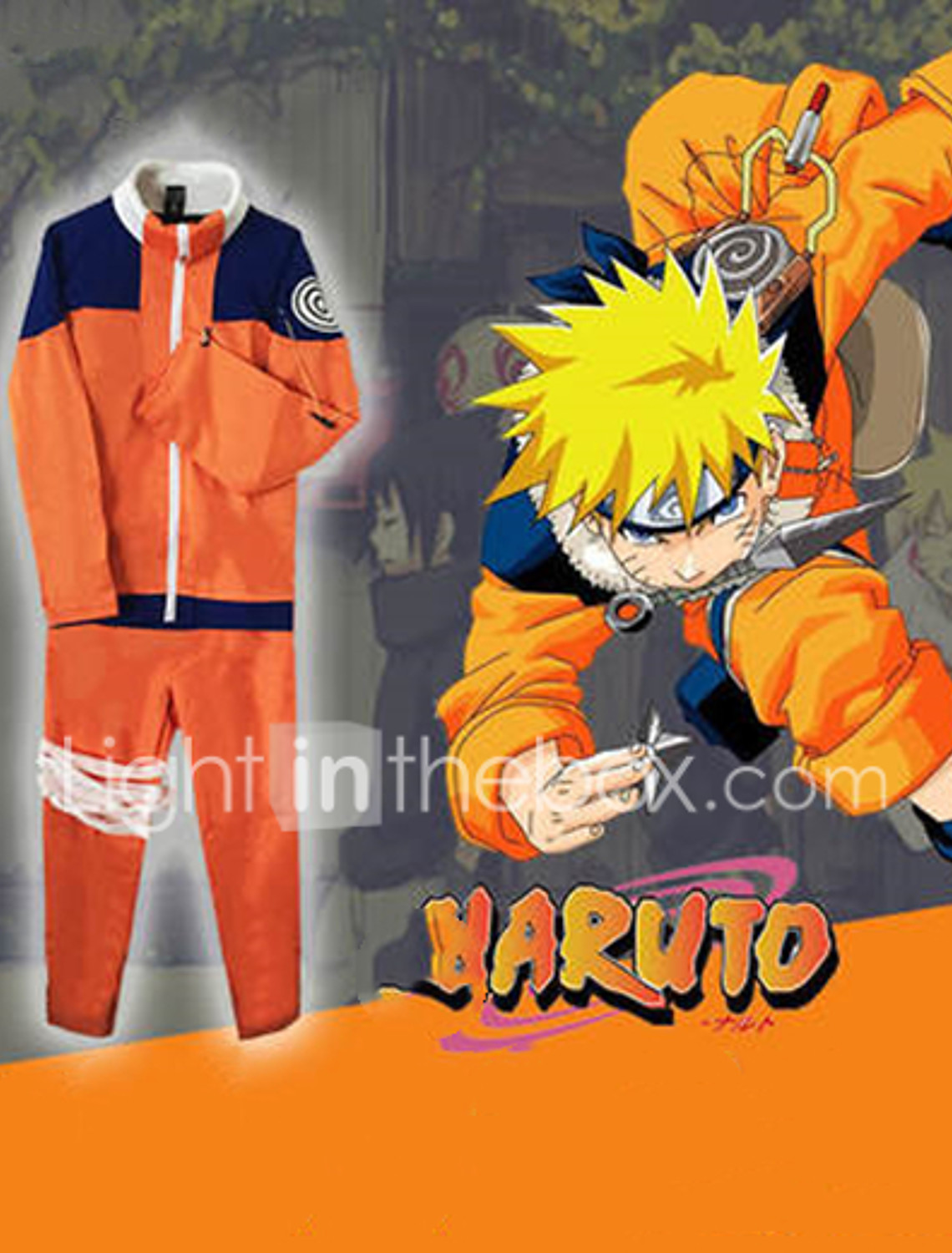 Inspirerad Av Naruto Naruto Uzumaki Anime Cosplay Kostymer Japanska Cosplay Suits Lappverk Langarmad Kappa Byxor Till Herr Dam 21 23 10