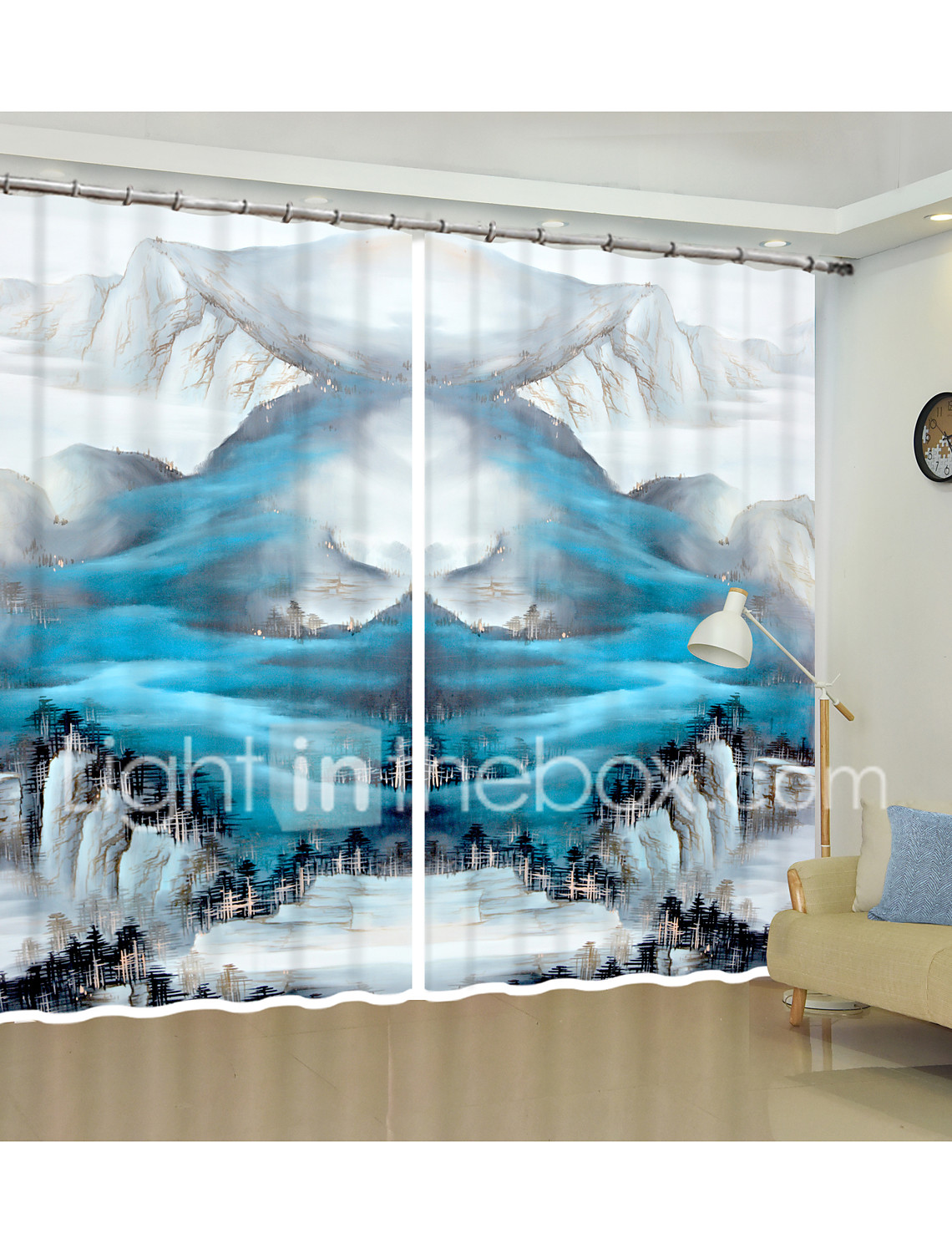 Wanli Shanchuan Creative Painting Design Digital Printing 3d