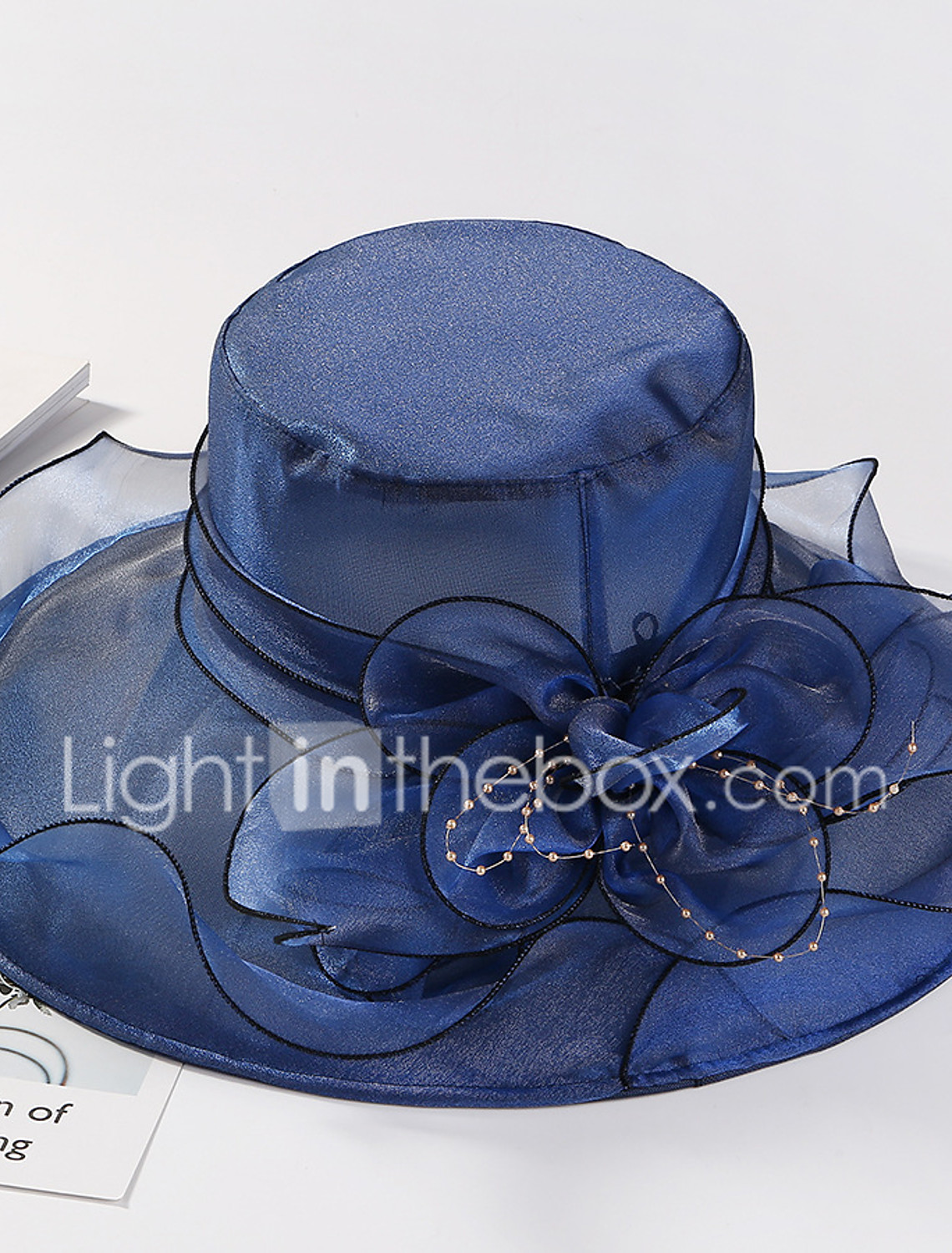 wine colored floppy hat