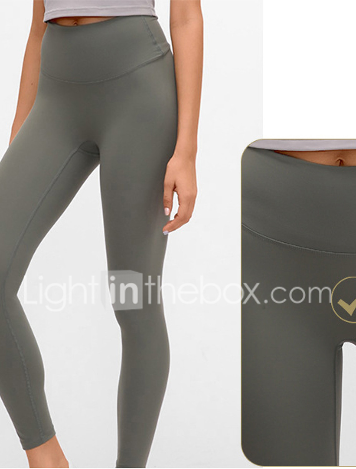 dark grey cropped leggings