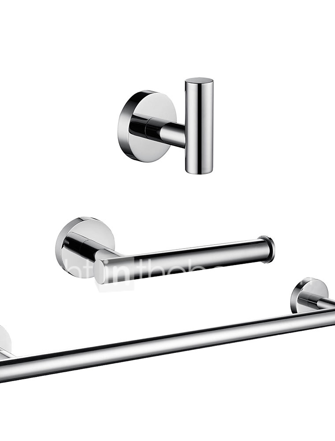 Bathroom Accessory Set Towel Bar Toilet Paper Holder New Design Adorable Creative Contemporary Modern Stainless Steel Low Carbon Metal 3pcs Wall Mounted 8062916 2020 53 99 Bathroom Accessory Set Towel Bar