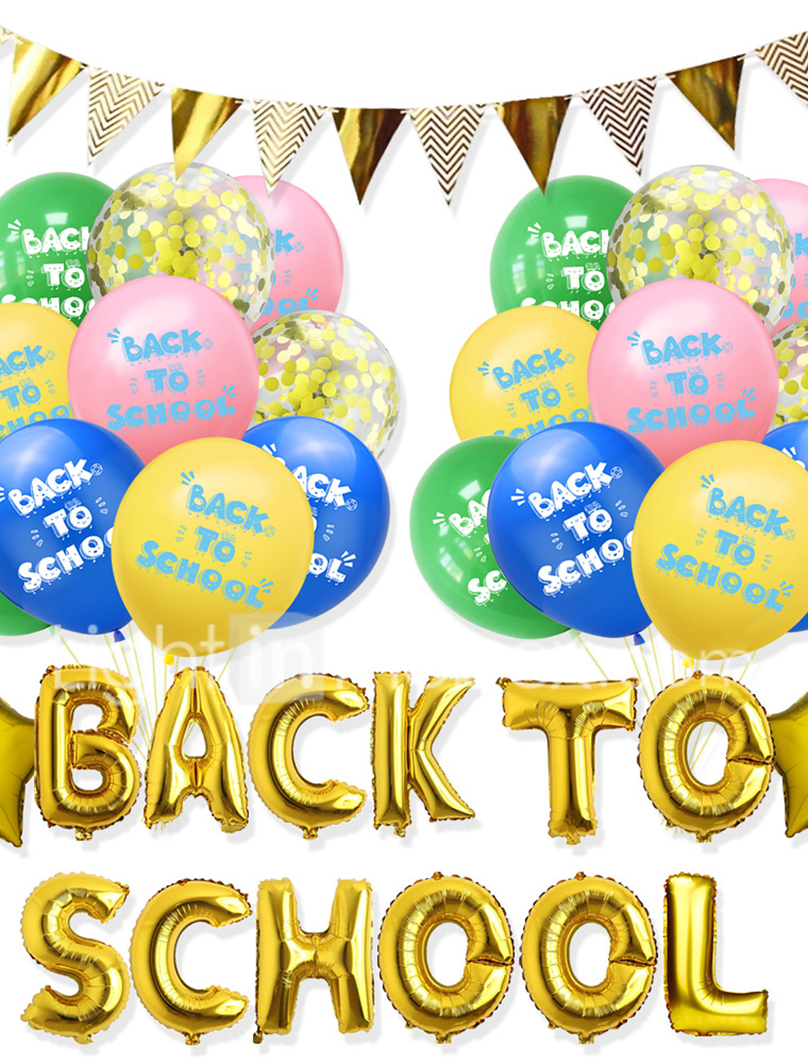 Patricks Day Baby Shower Birthday Party Supplies Patricks Day Party Balloon Decorations Set|Blue and Yellow 12 Inches Bunny Latex Balloons Kit Balloon Decorations Set for Kids St 26pcs St
